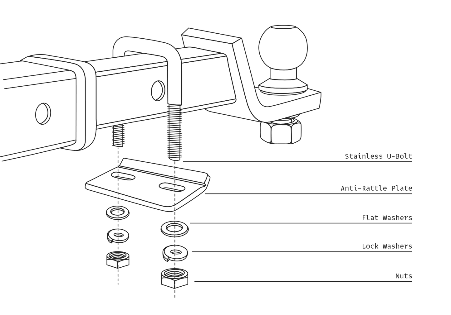 Atlantic® Anti-Rattle Clamp